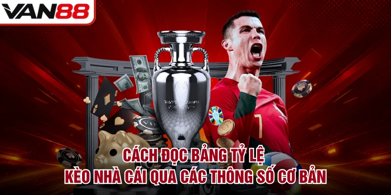 Cách đọc bảng tỷ lệ kèo nhà cái qua các thông số cơ bản