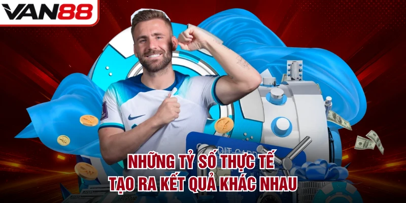 Những tỷ số thực tế tạo ra kết quả khác nhau